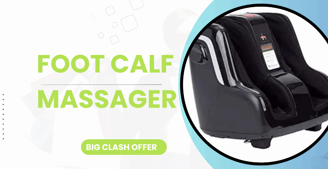 Foot calf massager with air compression
