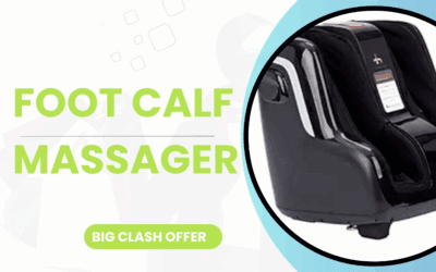 Foot calf massager with air compression