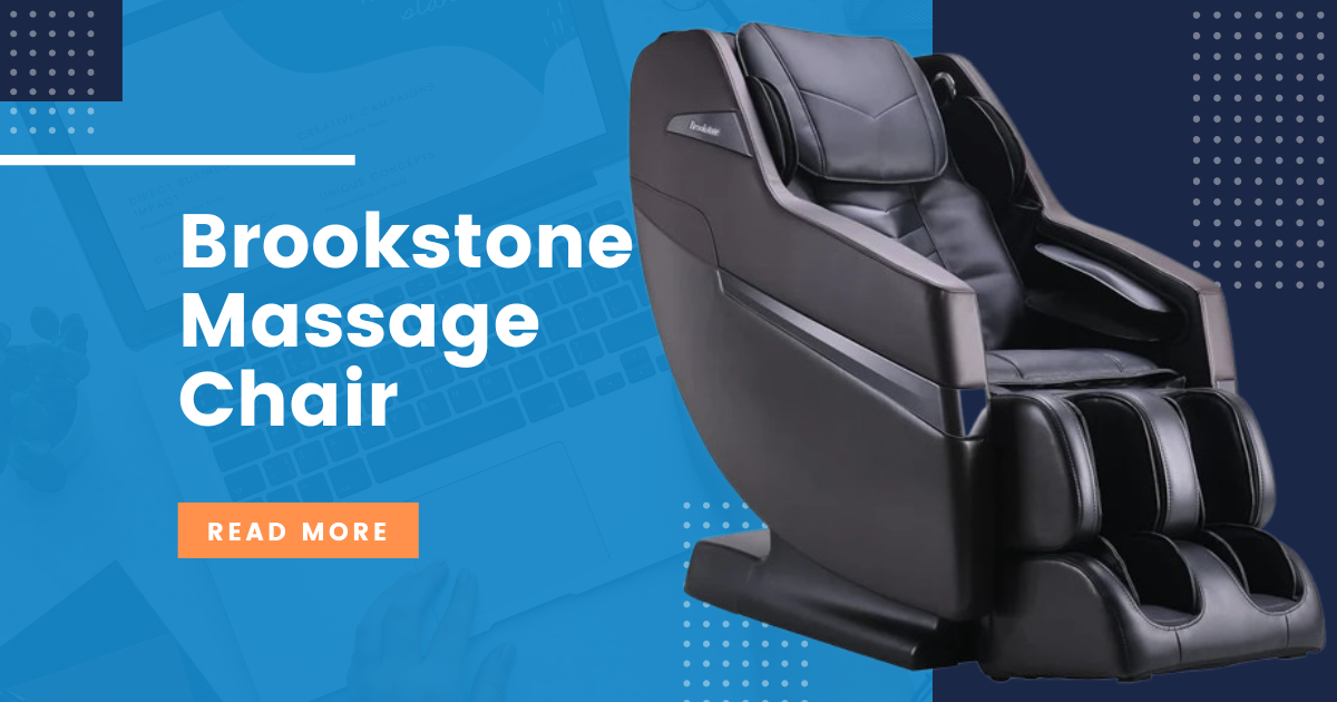 brookstone massage chair
